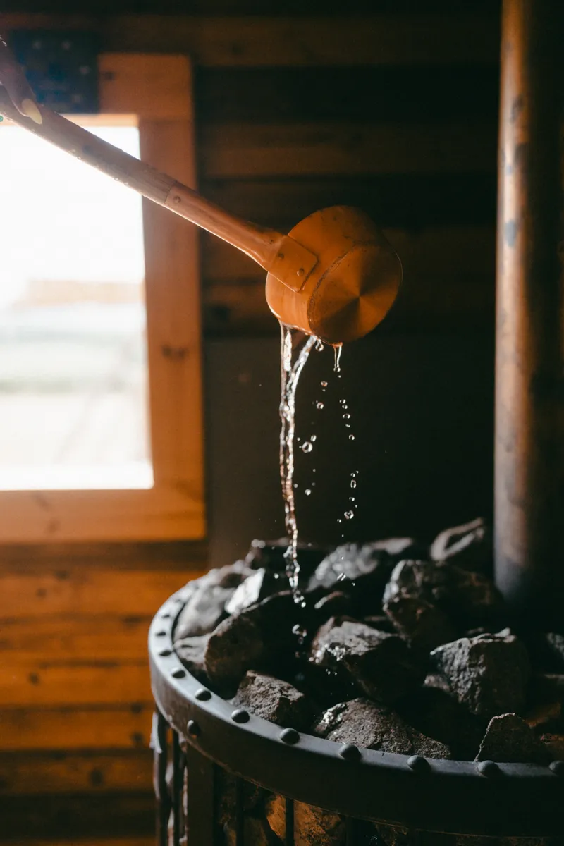 Sauna at Hotel Melody
